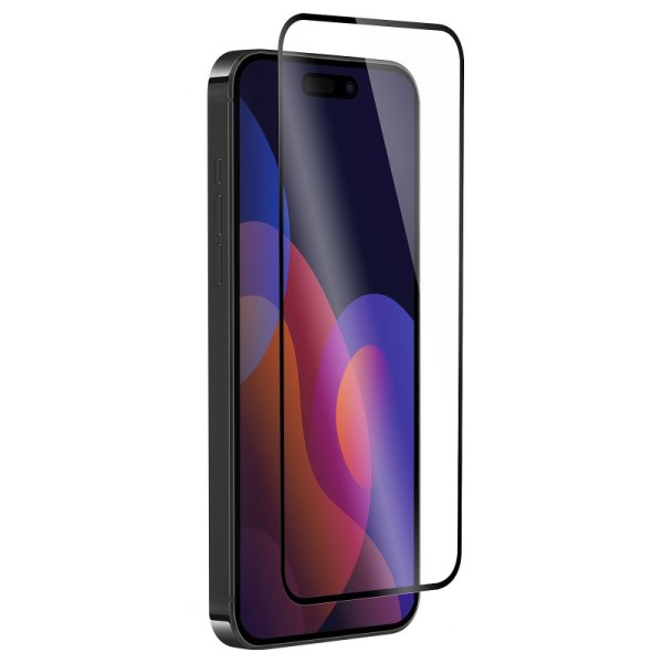 „Guardian“ Tempered Glass apsauginis ekrano stiklas 0.26 mm - juodas (iPhone 15)