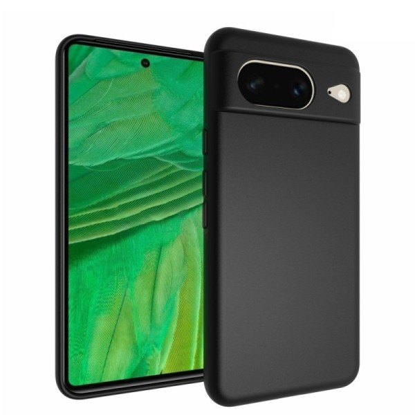 Kieto silikono (TPU) dėklas - juodas (Pixel 8)