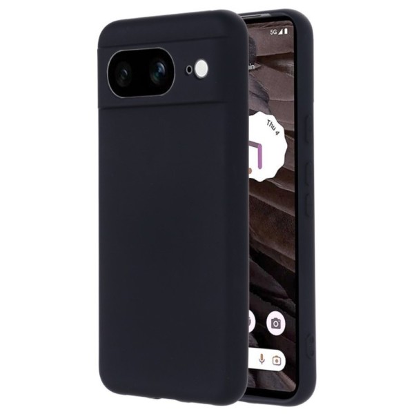 „Shell“ kieto silikono (TPU) dėklas - juodas (Pixel 8)