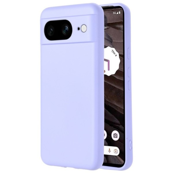 „Shell“ kieto silikono (TPU) dėklas - violetinis (Pixel 8)