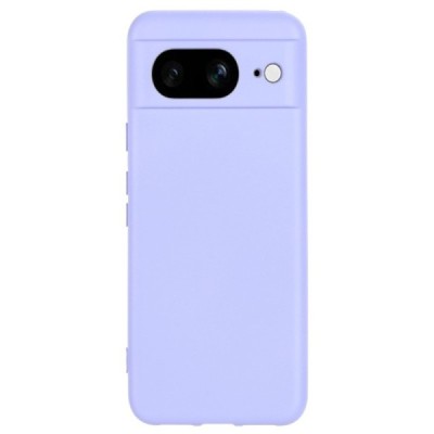 Google Pixel 8 Shell kieto silikono (TPU) dėklas violetinis - nugarėlė | Priedai.lt