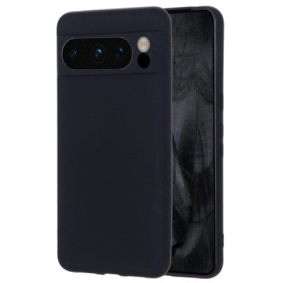 Google Pixel 8 Pro Shell kieto silikono (TPU) dėklas juodas - nugarėlė | Priedai.lt