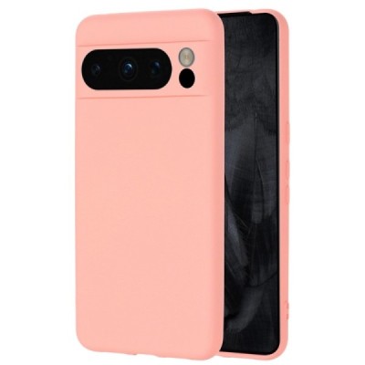 Google Pixel 8 Pro Shell kieto silikono (TPU) dėklas rožinis - nugarėlė | Priedai.lt