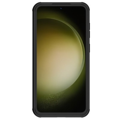 Samsung Galaxy S23 FE (Fan Edition) „Nillkin“ CamShield juodas dėklas, nugarėlė su kameros apsauga | Priedai.lt