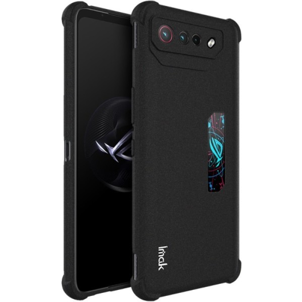 „Imak“ sustiprintos apsaugos kieto silikono (TPU) dėklas - juodas (Rog Phone 7 Pro / 7 Ultimate)
