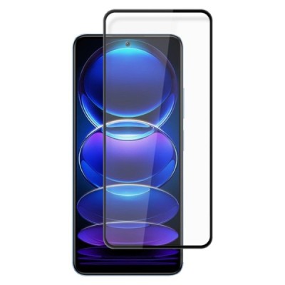 Xiaomi Redmi Note 12 Pro+ 5G „Mocolo“ 2.5D 9H Tempered Glass sustiprintos apsaugos juodas pilnai dengiantis apsauginis ekrano st