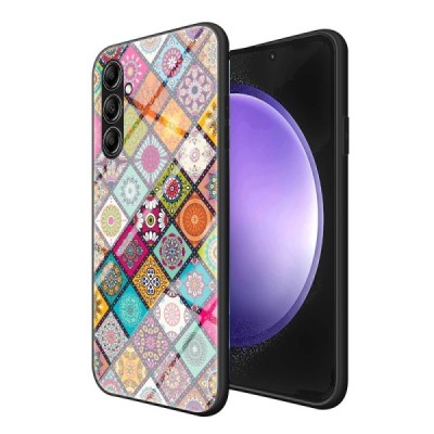 Samsung Galaxy S23 FE (Fan Edition) „Pattern“ kieto silikono TPU spalvotas dėklas - nugarėlė | Priedai.lt