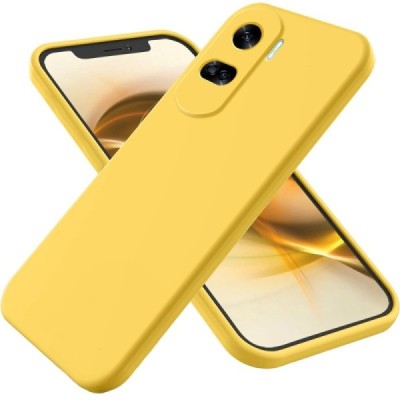 Huawei Honor 90 Lite (X50i) Shell kieto silikono TPU geltonas dėklas - nugarėlė | Priedai.lt