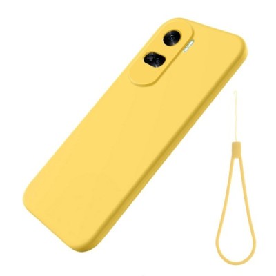 Huawei Honor 90 Lite (X50i) Shell kieto silikono TPU geltonas dėklas - nugarėlė | Priedai.lt