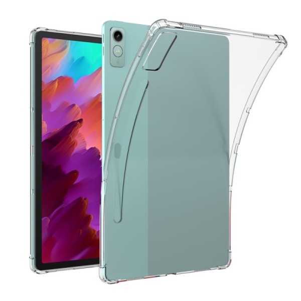 Sustiprintos apsaugos kieto silikono (TPU) dėklas - skaidrus (Tab P12 12.7")
