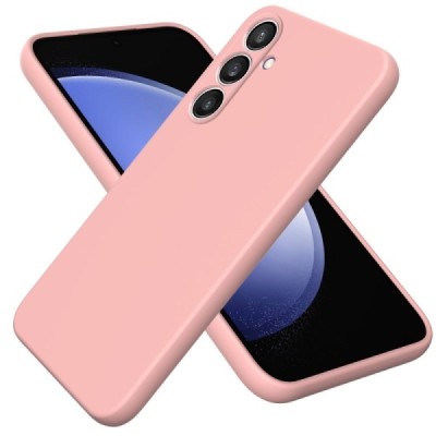 Samsung Galaxy S23 FE (Fan Edition) Shell kieto silikono (TPU) dėklas rožinis - nugarėlė | Priedai.lt