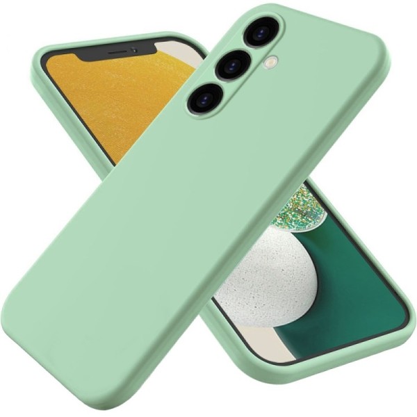 „Shell“ kieto silikono (TPU) dėklas - žalias (Galaxy S23 FE)