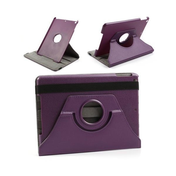 Atverčiamas dėklas (360°) - violetinis (iPad Air)