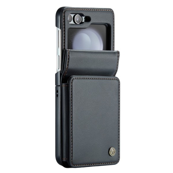 „CaseMe“ Wallet plastikinis dėklas - juodas (Galaxy Flip5)