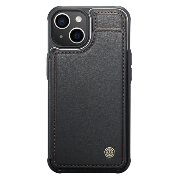 „CaseMe“ Wallet dėklas - juodas (iPhone 15)