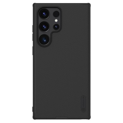 Samsung Galaxy S24 Ultra (SM-S928) „Nillkin“ Frosted Shield Pro juodas dėklas - nugarėlė | Priedai.lt
