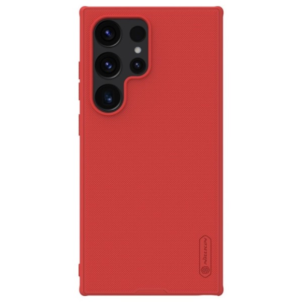 „Nillkin“ Frosted Shield Pro dėklas - raudonas (Galaxy S24 Ultra)