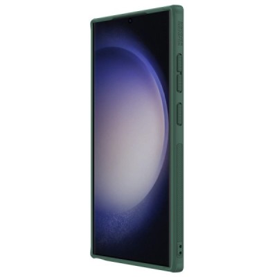 Samsung Galaxy S24 Ultra (SM-S928) „Nillkin“ Frosted Shield Pro žalias dėklas - nugarėlė | Priedai.lt