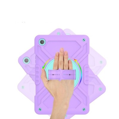 Samsung Galaxy Tab A9+ reinforced protection (360°) colored case - back | Priedai.lt