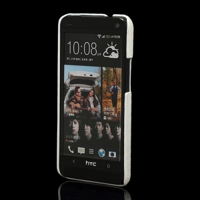 „Karboninis“ HTC One M7 baltas dėklas (Dėkliukas) / Priedai.lt