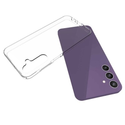 Samsung Galaxy A25 (SM-A256) kieto silikono TPU skaidrus dėklas - nugarėlė | Priedai.lt