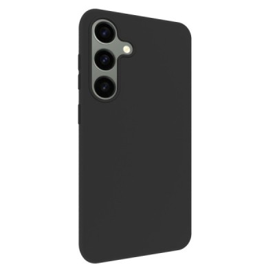 Samsung Galaxy S24+ (SM-S926) kieto silikono TPU juodas dėklas - nugarėlė | Priedai.lt
