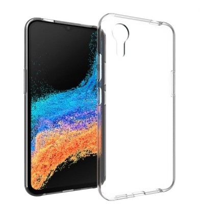 Samsung Galaxy Xcover 7 (G556B) kieto silikono TPU skaidrus dėklas - nugarėlė | Priedai.lt