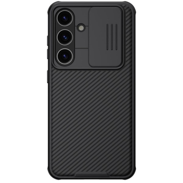 „Nillkin“ CamShield Pro Magnetic dėklas - juodas (Galaxy S24)