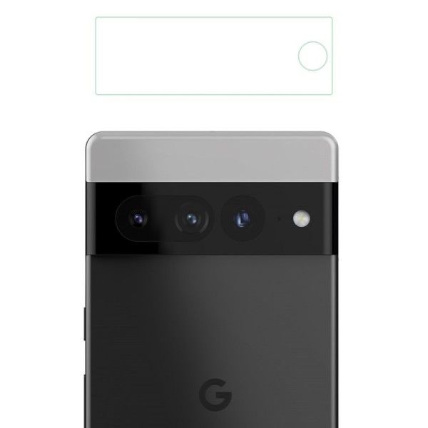 „Premium“ apsauginis galinės kameros stiklas 0.3 mm (Pixel 7 Pro)