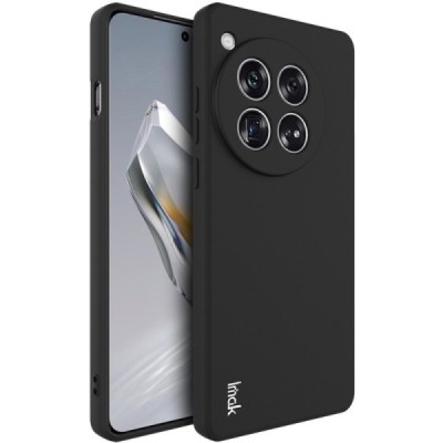 OnePlus 12 „Imak“ kieto silikono TPU juodas dėklas - nugarėlė | Priedai.lt