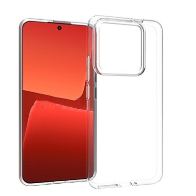 Xiaomi 14 Pro kieto silikono TPU skaidrus dėklas - nugarėlė | Priedai.lt