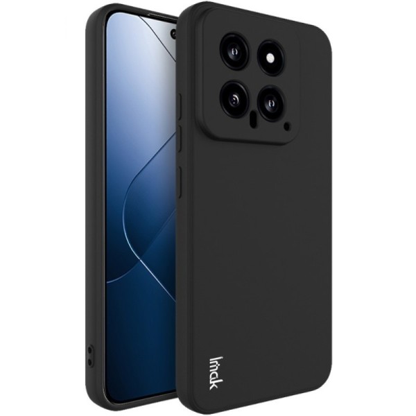 „Imak“ kieto silikono (TPU) dėklas - juodas (Xiaomi 14)