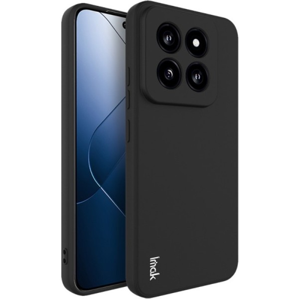 „Imak“ kieto silikono (TPU) dėklas - juodas (Xiaomi 14 Pro)