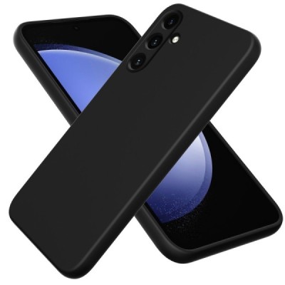 Samsung Galaxy A55 5G (SM-A556E) Shell kieto silikono (TPU) dėklas juodas - nugarėlė | Priedai.lt