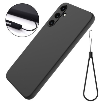 Samsung Galaxy A55 5G (SM-A556E) Shell kieto silikono (TPU) dėklas juodas - nugarėlė | Priedai.lt
