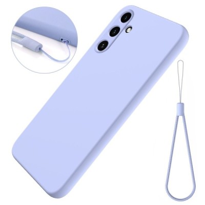Samsung Galaxy A35 5G (SM-A356E) Shell kieto silikono (TPU) dėklas violetinis - nugarėlė | Priedai.lt