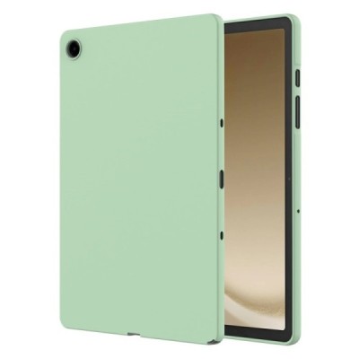 Samsung Galaxy Tab A9+ Shell hard silicone TPU green case - back | Priedai.lt