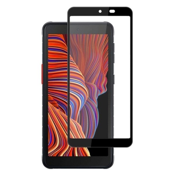 „Mocolo“ Tempered Glass apsauginis ekrano stiklas 2.5D - juodas (Galaxy Xcover 5)
