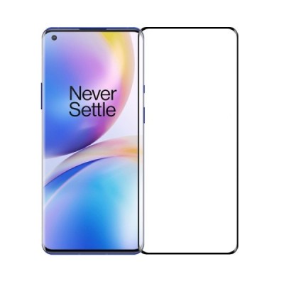 OnePlus 8 Pro „Mofi“ 9H Tempered Glass sustiprintos apsaugos juodas pilnai dengiantis apsauginis ekrano stiklas 0,26 mm |Priedai
