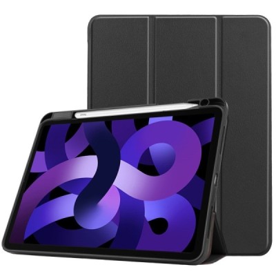 „Stylus“ atverčiamas dėklas - juodas (iPad Air 11 (2026 / 2025 / 2024) / iPad Air 5 (2022) / iPad Air 4 (2020))