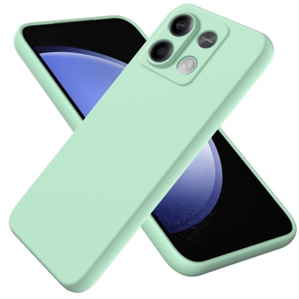 „Shell“ kieto silikono (TPU) dėklas - žalias (Redmi Note 13 5G)
