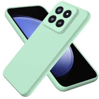 Xiaomi 14 Pro Shell kieto silikono (TPU) dėklas žalias - nugarėlė | Priedai.lt