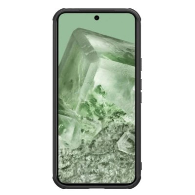 Google Pixel 8A „Nillkin“ Frosted Shield Pro Magnetic juodas dėklas, nugarėlė | Priedai.lt