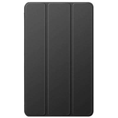 Samsung Galaxy Tab A9 "Deluxe" flip black leather case - book | Priedai.lt