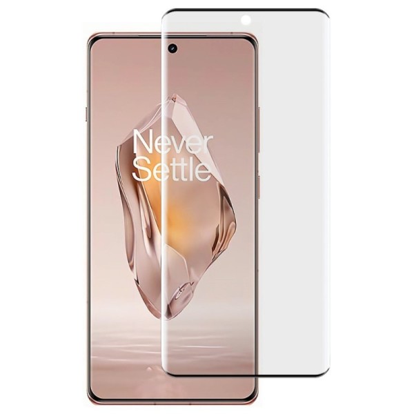 „Imak“ Tempered Glass pilnai dengiantis apsauginis ekrano stiklas 0.2 mm - juodas (OnePlus 12R / Ace 3)