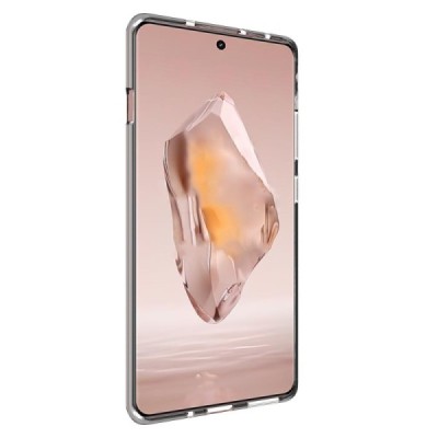 OnePlus 12R (Ace 3) kieto silikono TPU skaidrus dėklas - nugarėlė | Priedai.lt