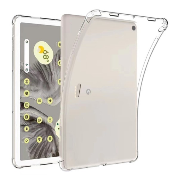 Reinforced protection hard silicone (TPU) case - transparent (Pixel Tablet)