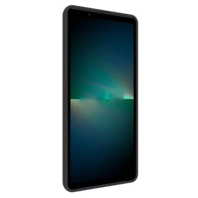 Sony Xperia 10 VI hard silicone (TPU) black case - cover | Priedai.lt
