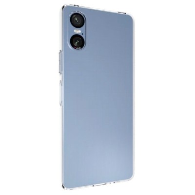 Sony Xperia 10 VI hard silicone (TPU) clear, transparent case - cover | Priedai.lt
