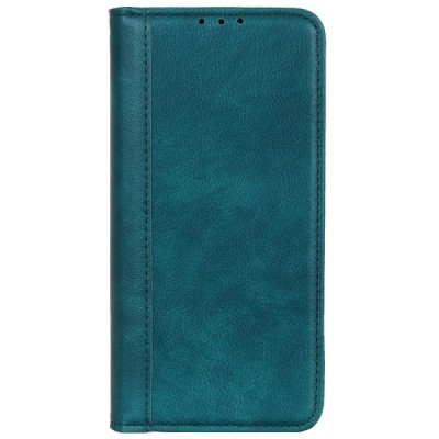 Sony Xperia 10 VI Binfen Solid Flip Book Case - Green | Priedai.lt